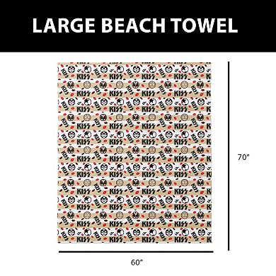 KISS Sunkissed Oversized Beach Towel
