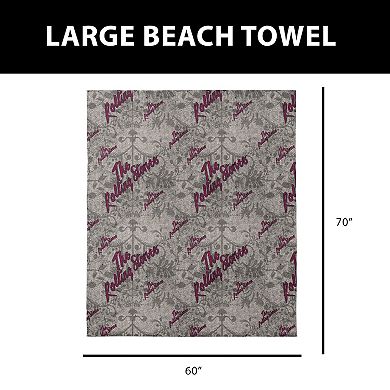 The Rolling Stones Distressed Towel
