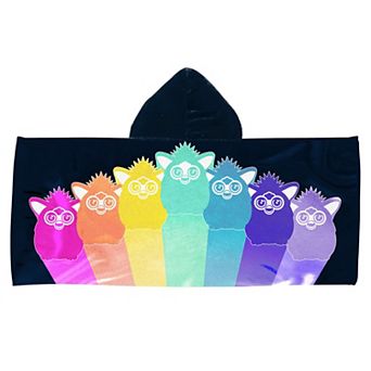 Furby Retro Youth Hooded Towel