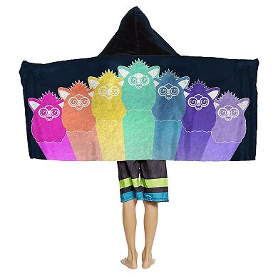 Furby Retro Youth Hooded Towel