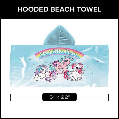 My Little Pony Classic Ponies Hooded Towel