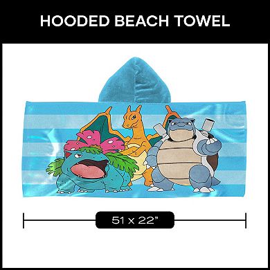 Pokémon Group Shot Hooded Towel