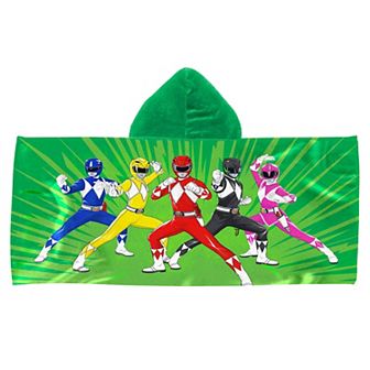 Power Rangers Power Burst Hooded Towel