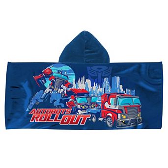 Transformers Autobots Roll Out Youth Hooded Towel