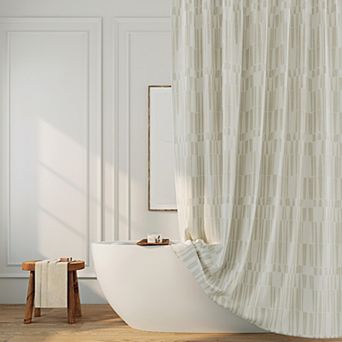 Indigo Road By Egypt Sherrod Ediz Buttonhole Shower Curtain