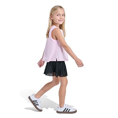 Girls 4-6 adidas 2-Piece Sleeveless Tank & Pleated Skort Set