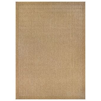 World Rug Gallery Contemporary Bordered Weather Resistant Reversible Rug