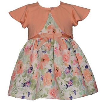 Girls 4-6x Bonnie Jean 2 pc Flutter Cardigan & Dress Set