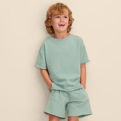Kids 4-12 Little Co. by Lauren Conrad 2-pc. Relaxed Essential Top & Shorts Set