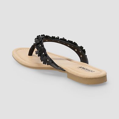 Sonoma Goods For Life® Floral Women's Thong Sandals