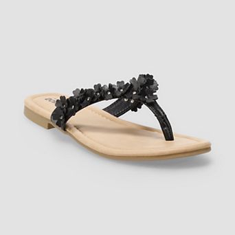 Sonoma Goods For Life® Floral Women's Thong Sandals