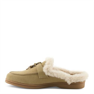 Spring Step Gistel Women's Fur Lining Slip-On Mules