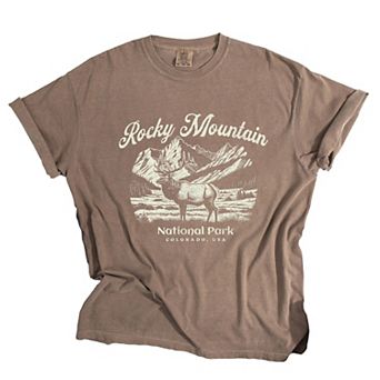 Simply Sage Market Rocky Mountain National Park Colorado USA Elk Garment Dyed Tee