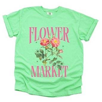 Simply Sage Market Flower Market Sparkles Garment Dyed Tee