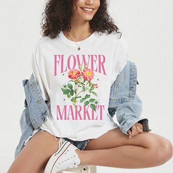 Simply Sage Market Flower Market Sparkles Garment Dyed Tee