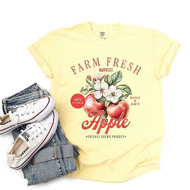 Simply Sage Market Farm Fresh Apples Garment Dyed Tee