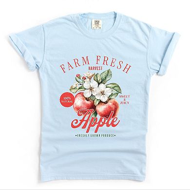 Simply Sage Market Farm Fresh Apples Garment Dyed Tee