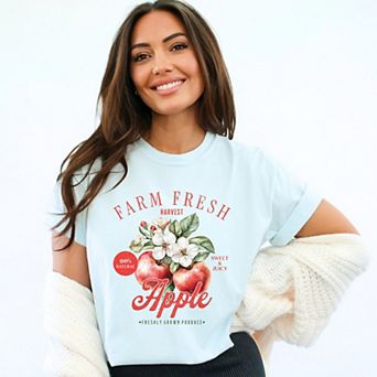 Simply Sage Market Farm Fresh Apples Garment Dyed Tee