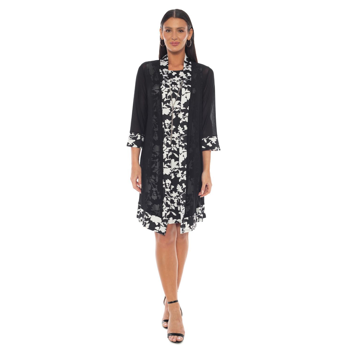 Женские платья Marina Printed Combo Jacket Dress
