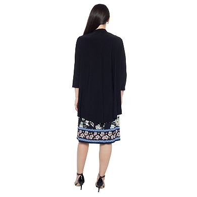 Women's Marina 2-Pc. Printed Dress & Jacket Set