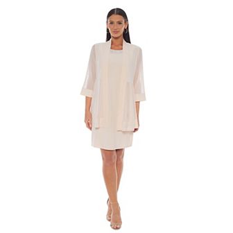 Women's Marina Beaded Neck Jacket Dress
