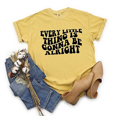 Simply Sage Market Every Little Thing Wavy Garment Dyed Tee