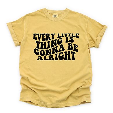 Simply Sage Market Every Little Thing Wavy Garment Dyed Tee