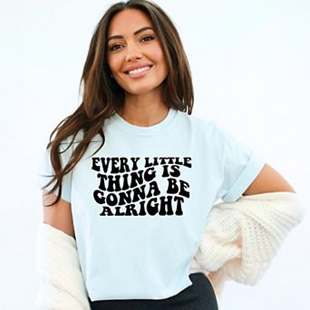 Simply Sage Market Every Little Thing Wavy Garment Dyed Tee