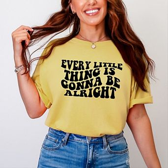 Simply Sage Market Every Little Thing Wavy Garment Dyed Tee