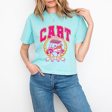 Simply Sage Market Golf Cart Babe Boxy Crop Top
