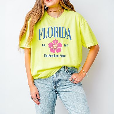 Simply Sage Market Florida The Sunshine State Garment Dyed Tee