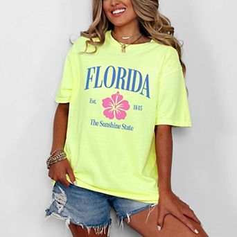 Simply Sage Market Florida The Sunshine State Garment Dyed Tee