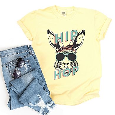 Simply Sage Market Green Hip Hop Bunny Garment Dyed Tee