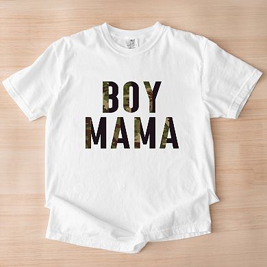 Simply Sage Market Boy Mama Camo Garment Dyed Tee