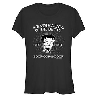 Juniors' Betty Boop Embrace Your Betty Graphic Tee