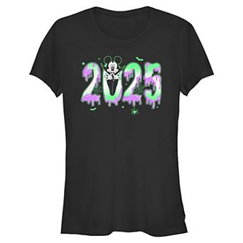 Juniors' Disney's Mickey Mouse Dracula 2025 Graphic Tee