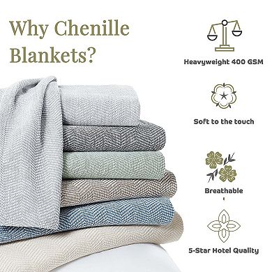 Aston & Arden Chenille Blanket