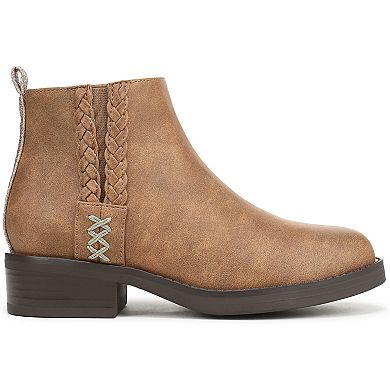 Blowfish Malibu Zojo-K Girls Faux Leather Zip Short Boots