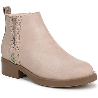 Blowfish Malibu Zojo-K Girls Faux Leather Zip Short Boots