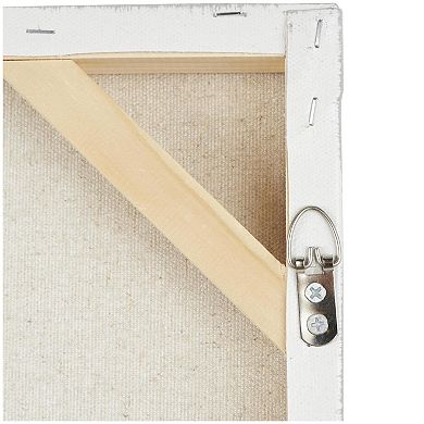 CosmoLiving by Cosmopolitan Eclectic Canvas Wall Art with Floral Accents