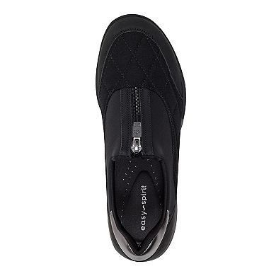 Easy Spirit Barron Women's Quilted Zip Front Sneakers