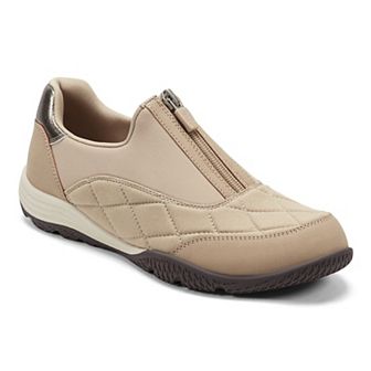 Easy Spirit Barron Women's Quilted Zip Front Sneakers