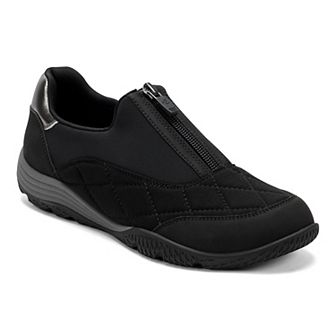 Easy Spirit Barron Women's Quilted Zip Front Sneakers