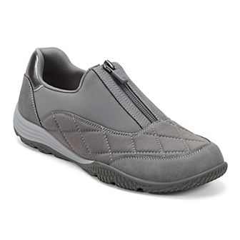 Easy Spirit Barron Women's Quilted Zip Front Sneakers
