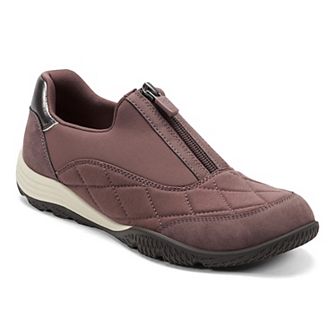 Easy Spirit Barron Women's Quilted Zip Front Sneakers