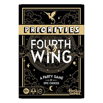 Priorities Fourth Wing Party Game by Hasbro