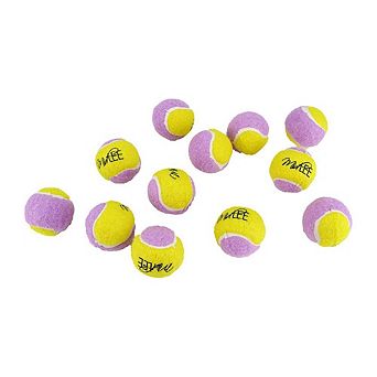 Midlee Dog Tennis Balls (Pack Of 12)