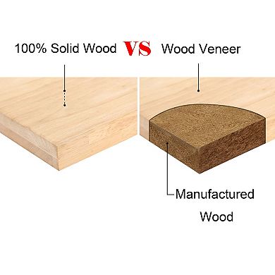 eHemco Solid Hard Wood X Back Kids Chair, Cozy Grey, Set of 2