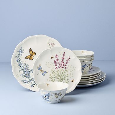Lenox Butterfly Meadow Herbs 12-pc. Dinnerware Set