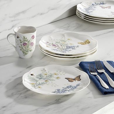 Lenox Butterfly Meadow Herbs 4-pc. Accent Plate Set
